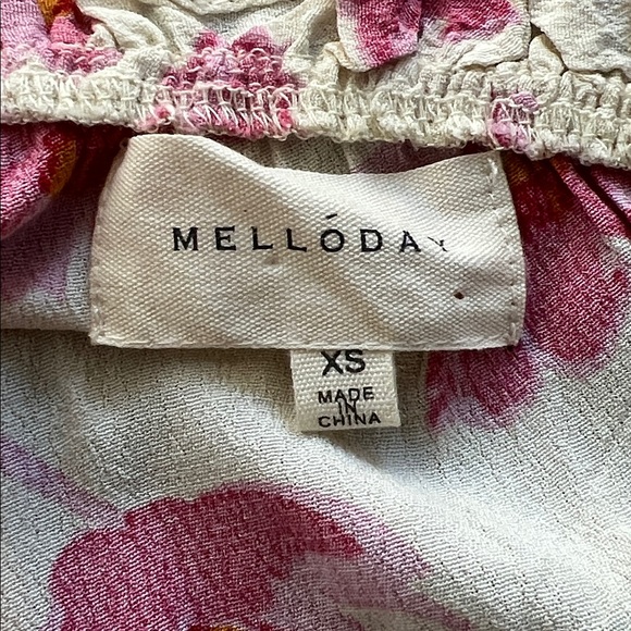 Melloday Floral One Shoulder Dress - Picture 7 of 11